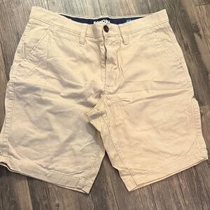 Sonoma Men's Beige Flat Front Shorts